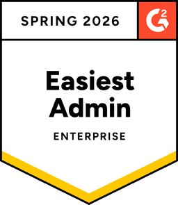 G2 Easiest Admin Enterprise Spring 2026