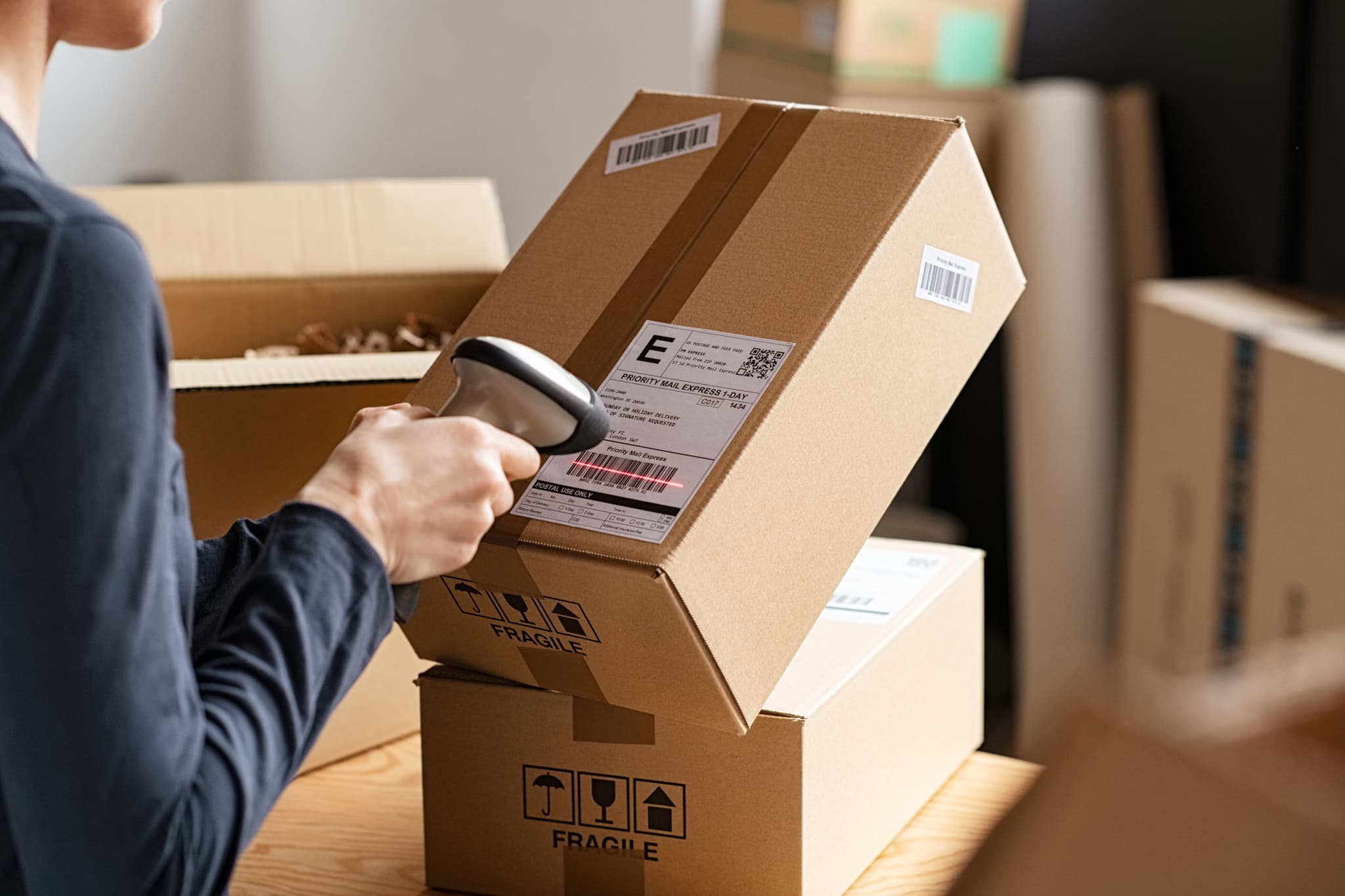 scanning a barcode: UPCs, GTINs, SKUs