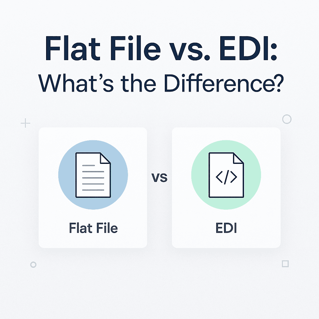 Flat File vs. EDI: Key Differences Explained